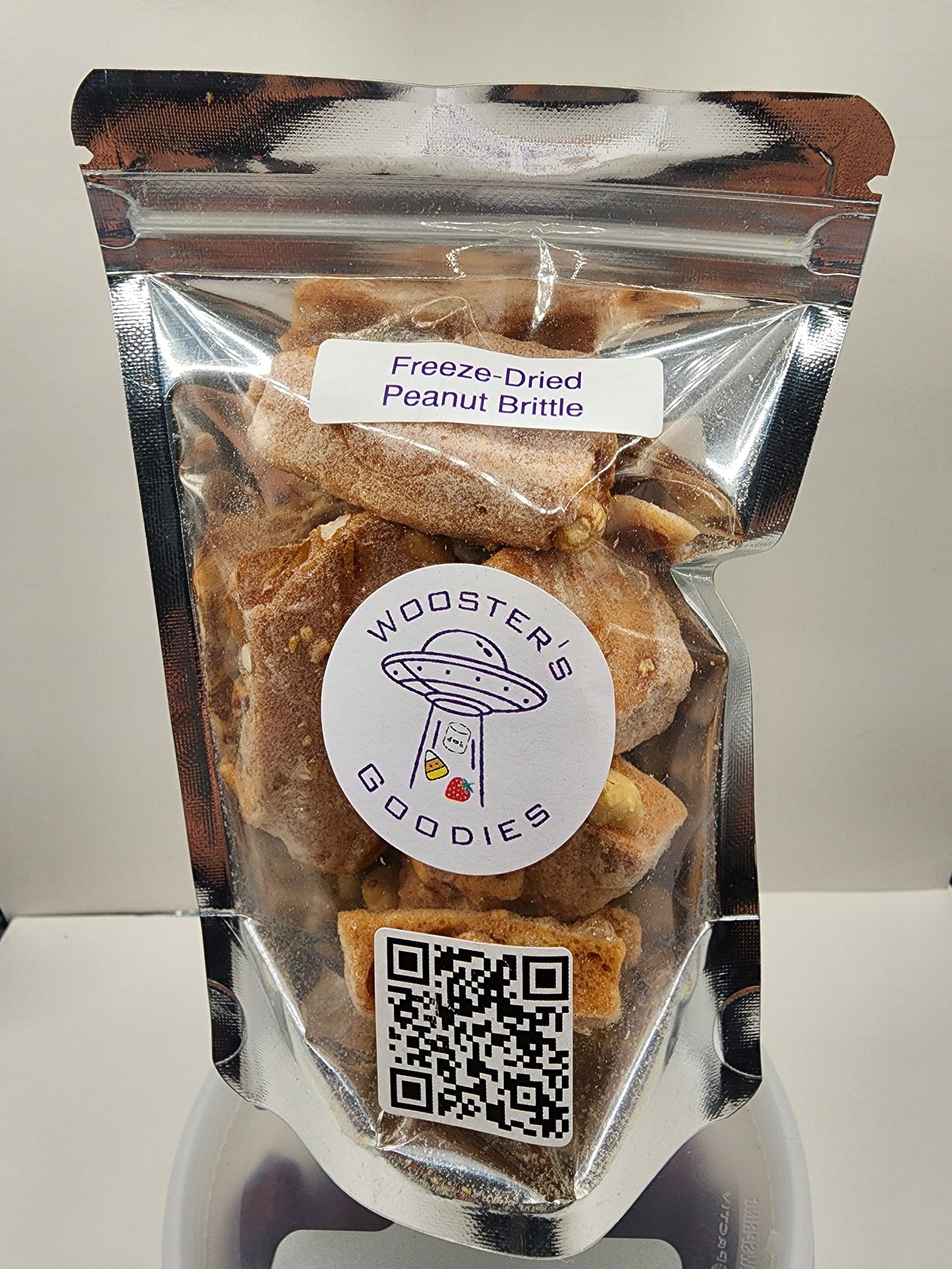 Freeze-Dried Peanut Brittle